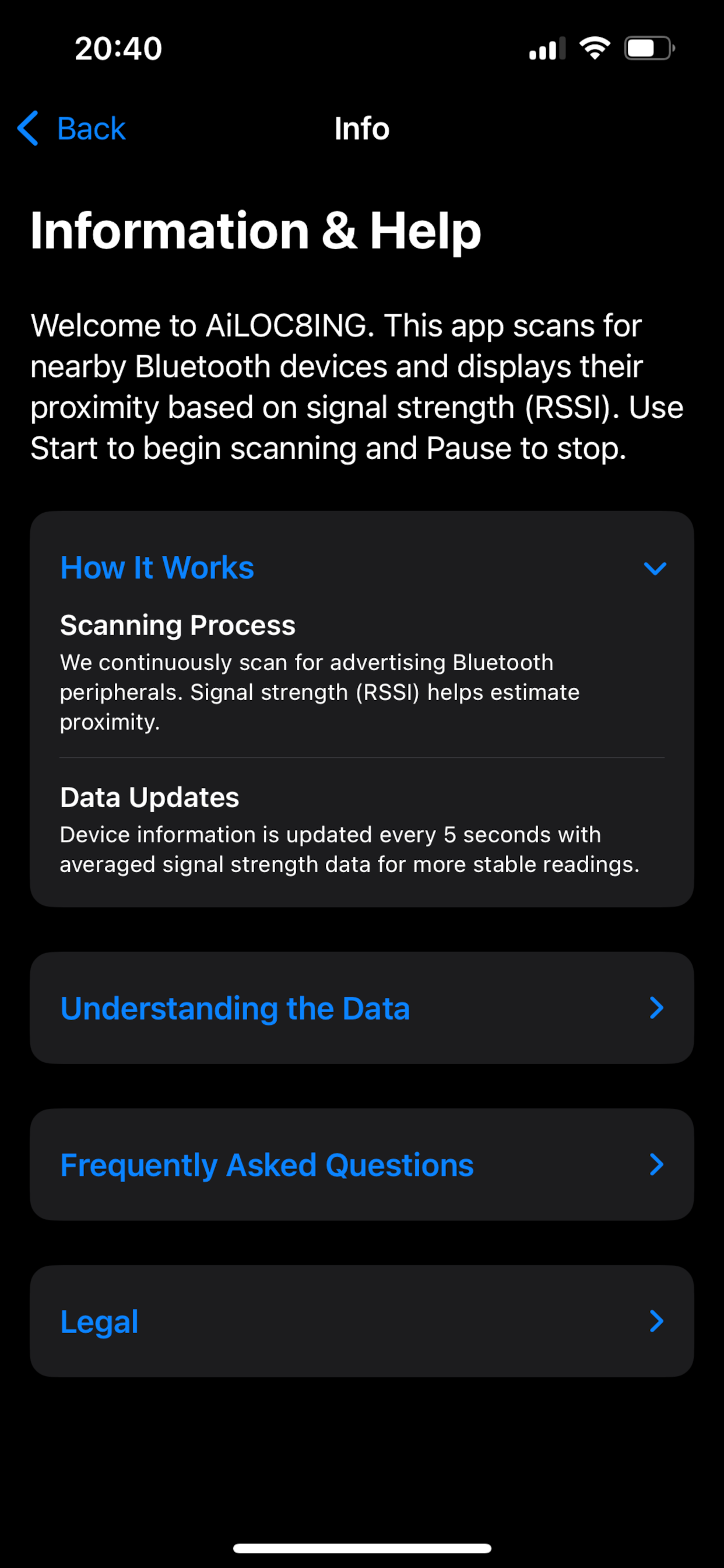 AiLOC8ING screenshot 2