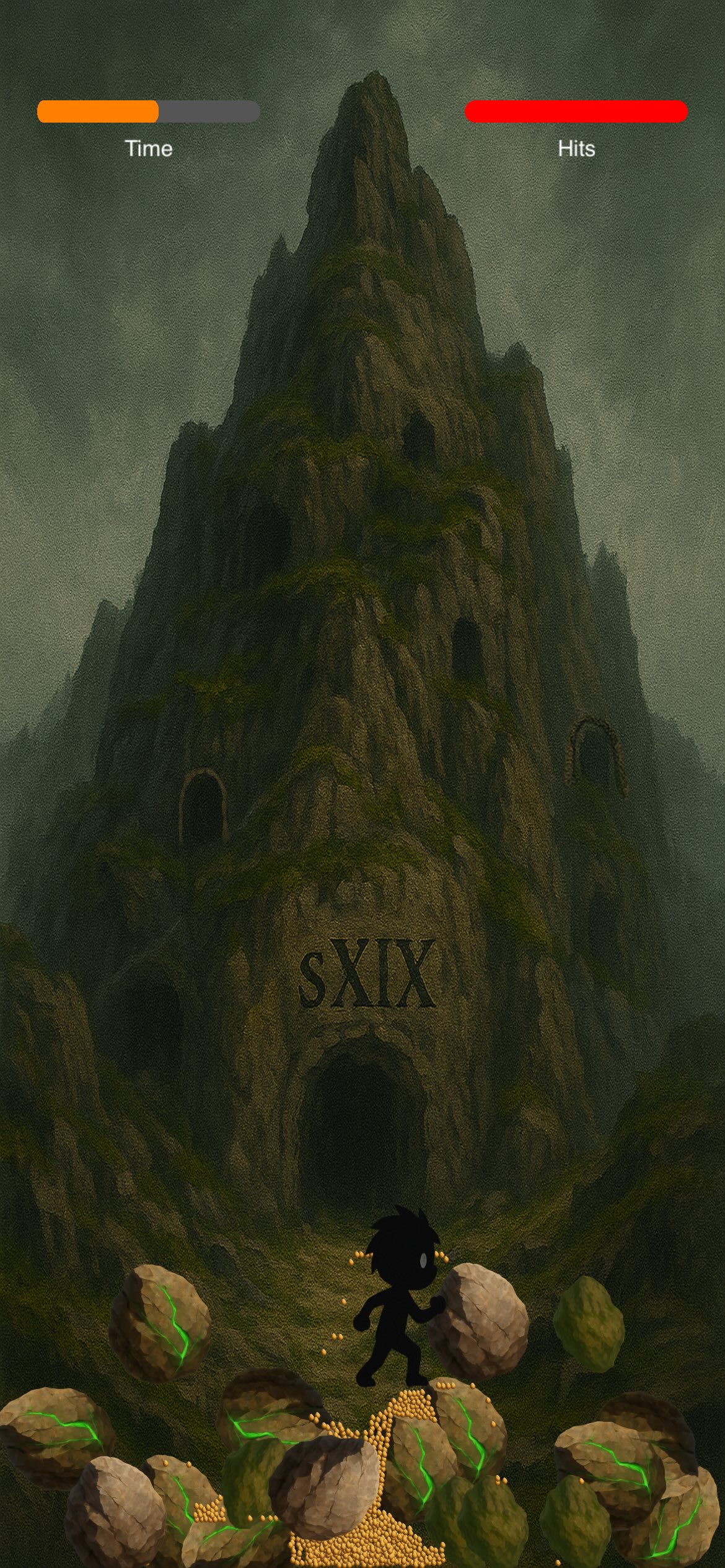 Earth level: rush to the cave in time